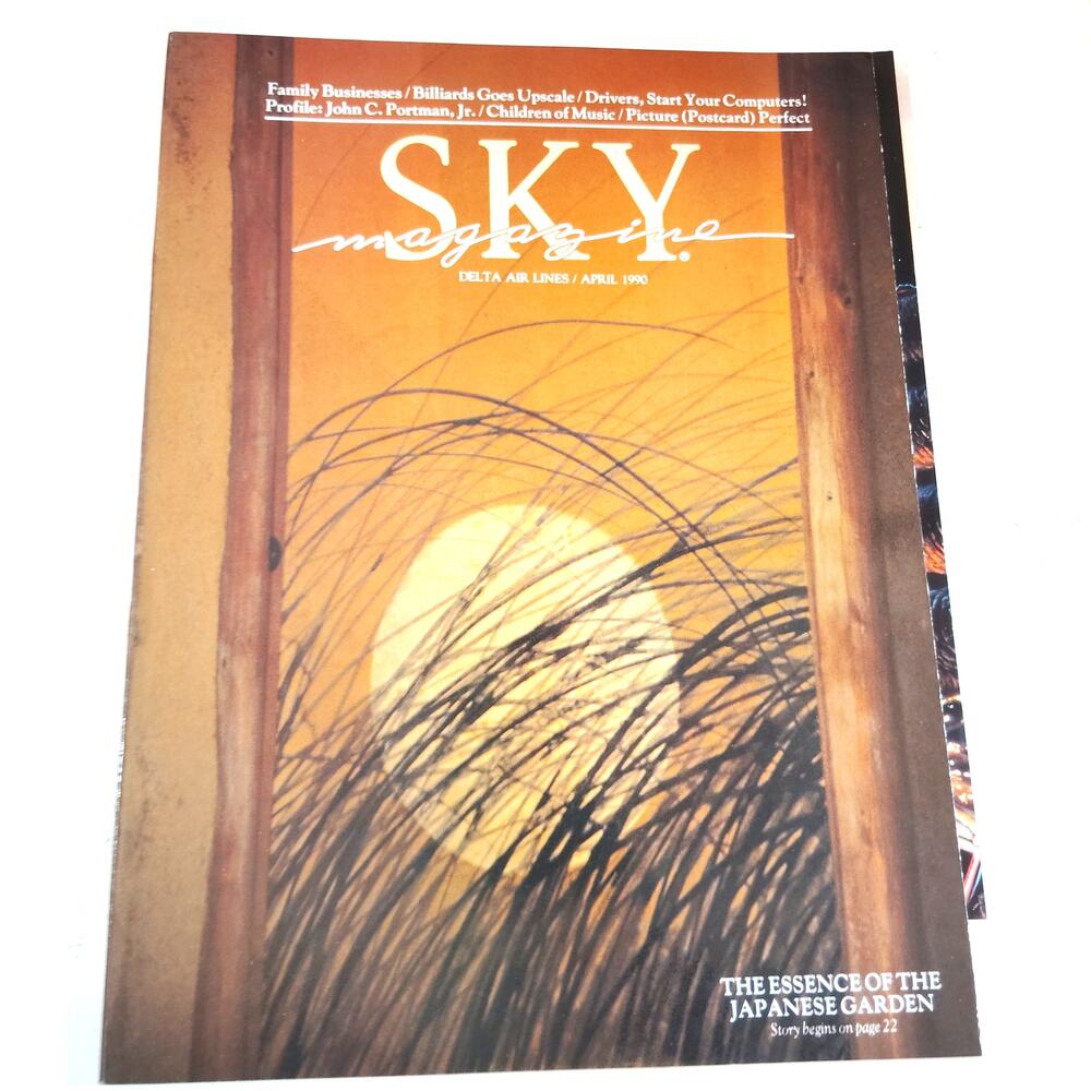 Delta Sky In-Flight Magazine – April 1990, John C Portmon Jr, College Coaches